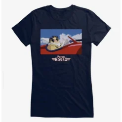 Brand new 🎁 Studio Ghibli Porco Rosso Jet Girls T-Shirt 😀 -Studio Ghibli Shop 13073350 hi