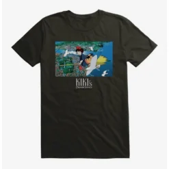 New ⭐ Studio Ghibli Kiki's Delivery Service Broomstick T-Shirt 💯