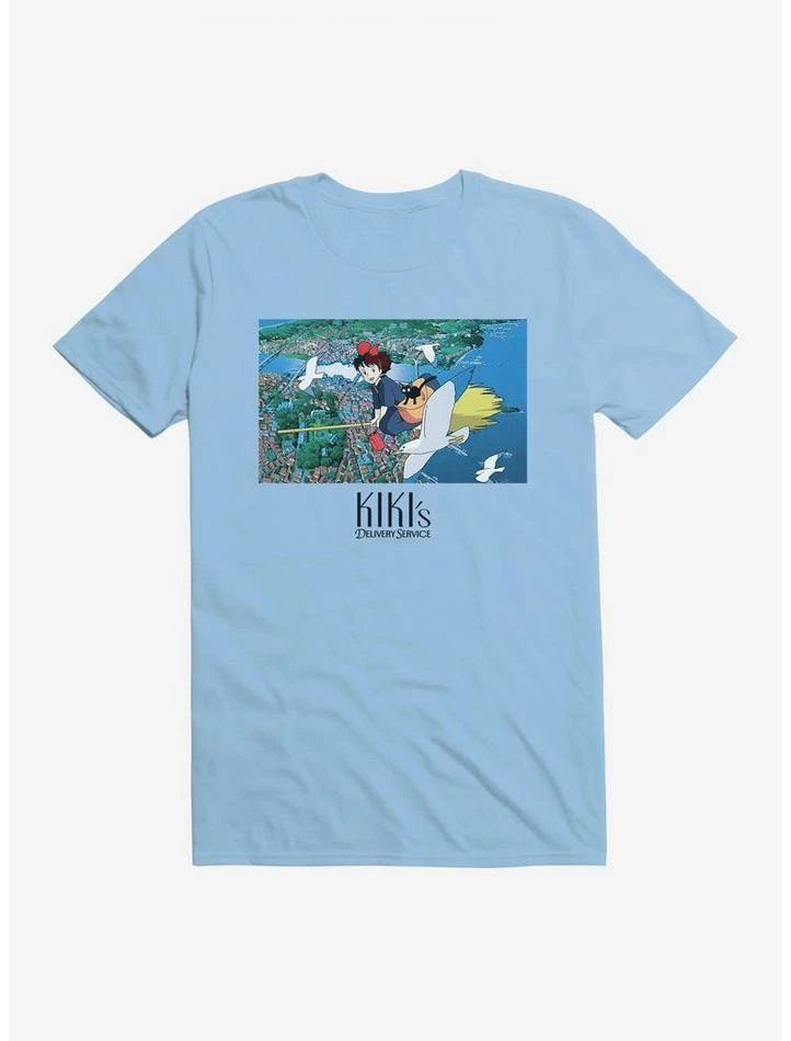 New ⭐ Studio Ghibli Kiki's Delivery Service Broomstick T-Shirt 💯 4 New ⭐ Studio Ghibli Kiki's Delivery Service Broomstick T-Shirt 💯 - Image 4