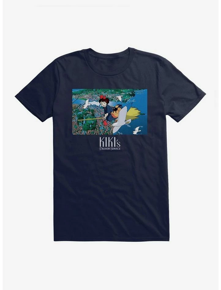New ⭐ Studio Ghibli Kiki's Delivery Service Broomstick T-Shirt 💯 5 New ⭐ Studio Ghibli Kiki's Delivery Service Broomstick T-Shirt 💯 - Image 5