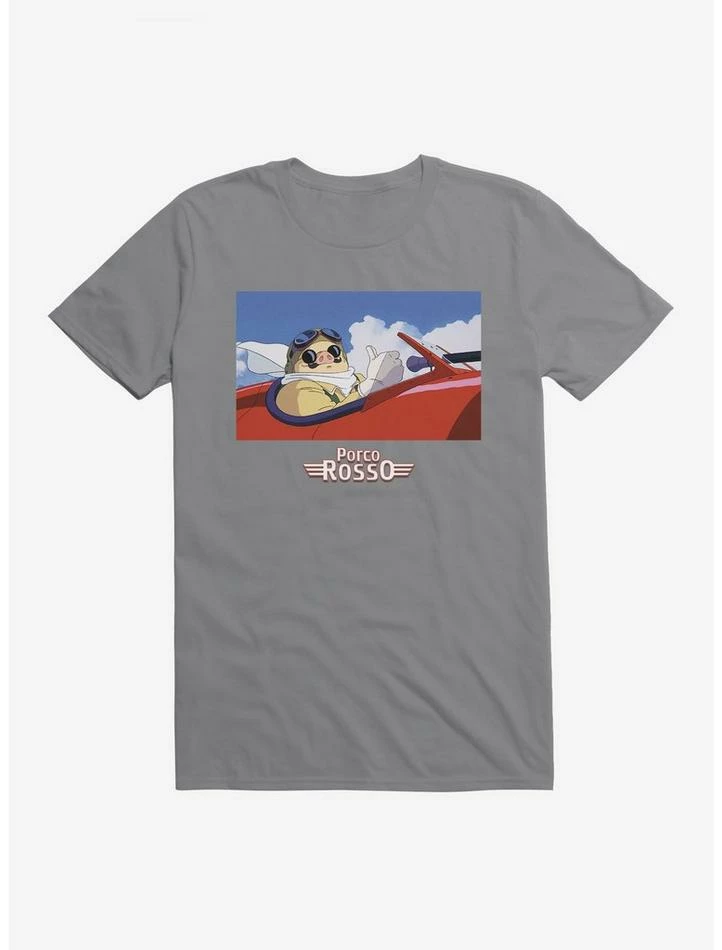 Deals 😍 Studio Ghibli Porco Rosso Jet T-Shirt 🔥 1 Deals 😍 Studio Ghibli Porco Rosso Jet T-Shirt 🔥