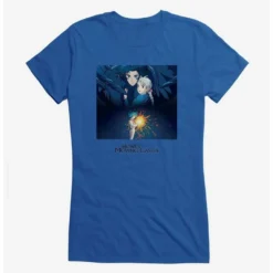 Flash Sale ⌛ Studio Ghibli Howl's Moving Castle Poster Art Girls T-Shirt ⌛ -Studio Ghibli Shop 13182102 hi