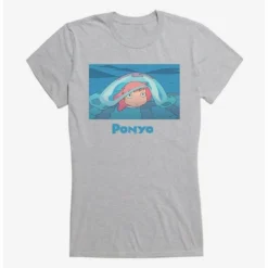 Wholesale 💯 Studio Ghibli Ponyo Poster Art 😍 Girls T-Shirt ✔️