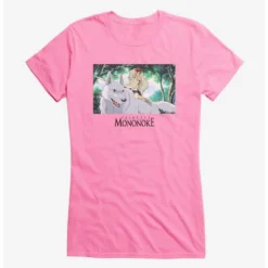 Hot Sale ✔️ Studio Ghibli Princess Mononoke San & Moro 🔔 Girls T-Shirt ❤️ -Studio Ghibli Shop 13182298 hi