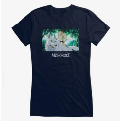 Hot Sale ✔️ Studio Ghibli Princess Mononoke San & Moro 🔔 Girls T-Shirt ❤️