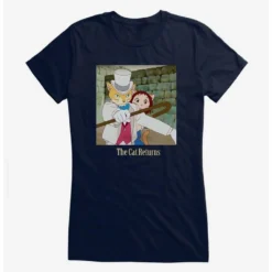 Hot Sale ✨ Studio Ghibli The Cat Returns 😉 Girls T-Shirt ✔️ -Studio Ghibli Shop 13182382 hi