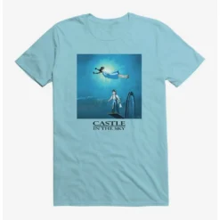 Wholesale ✔️ Studio Ghibli Castle In The Sky Poster Art T-Shirt 👏 -Studio Ghibli Shop 13182563 hi