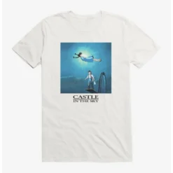 Wholesale ✔️ Studio Ghibli Castle In The Sky Poster Art T-Shirt 👏 -Studio Ghibli Shop 13182572 hi