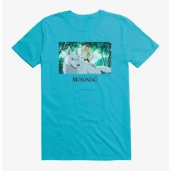 Outlet 🛒 Studio Ghibli Princess Mononoke San & Moro T-Shirt 💯 -Studio Ghibli Shop 13182860 hi