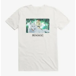 Outlet 🛒 Studio Ghibli Princess Mononoke San & Moro T-Shirt 💯 -Studio Ghibli Shop 13182887 hi
