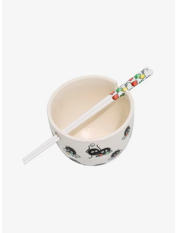 Budget ๐ Studio Ghibli Spirited Away Soot Sprites Ramen Bowl & Chopsticks ๐ 4 Budget ๐ Studio Ghibli Spirited Away Soot Sprites Ramen Bowl & Chopsticks ๐ - Image 4