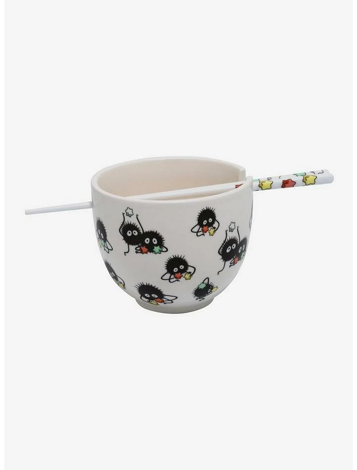Budget ๐ Studio Ghibli Spirited Away Soot Sprites Ramen Bowl & Chopsticks ๐ 1 Budget ๐ Studio Ghibli Spirited Away Soot Sprites Ramen Bowl & Chopsticks ๐