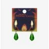Best Sale ✔️ Studio Ghibli Howl's Moving Castle Replica Drop Earrings 🔥