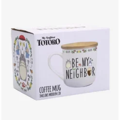 Wholesale ⭐ Studio Ghibli My Neighbor Totoro Be My Neighbor Mug With Lid ✔️ -Studio Ghibli Shop 14879719 av3