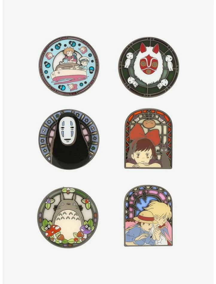 Buy ๐ Loungefly Studio Ghibli The World Of Studio Ghibli Stained Glass Blind Box Enamel Pin โค๏ธ 1 Buy ๐ Loungefly Studio Ghibli The World Of Studio Ghibli Stained Glass Blind Box Enamel Pin โค๏ธ