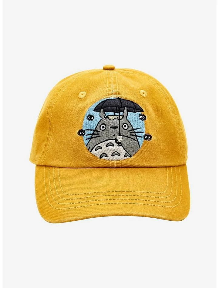 Top 10 ⌛ Studio Ghibli My Neighbor Totoro Umbrella Patch Dad Cap ⌛ 2 Top 10 ⌛ Studio Ghibli My Neighbor Totoro Umbrella Patch Dad Cap ⌛ - Image 2