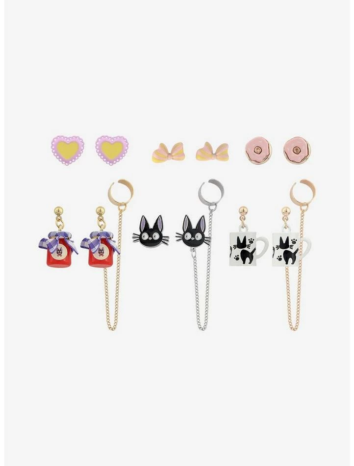 Coupon 🔥 Studio Ghibli Kiki's Delivery Service Mismatch Earring Set ⭐ 2 Coupon 🔥 Studio Ghibli Kiki's Delivery Service Mismatch Earring Set ⭐ - Image 2