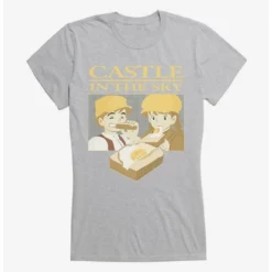 New ✔️ Studio Ghibli Castle In The Sky Sunny Side Up 🧨 Girls T-Shirt ✨ -Studio Ghibli Shop 16622094 hi