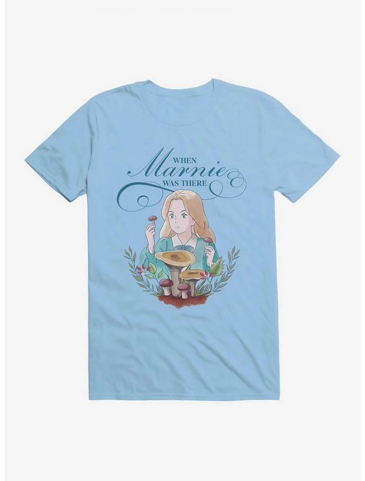 Best Pirce โญ Studio Ghibli When Marnie Was There Mushrooms T-Shirt ๐ 3 Best Pirce โญ Studio Ghibli When Marnie Was There Mushrooms T-Shirt ๐ - Image 3