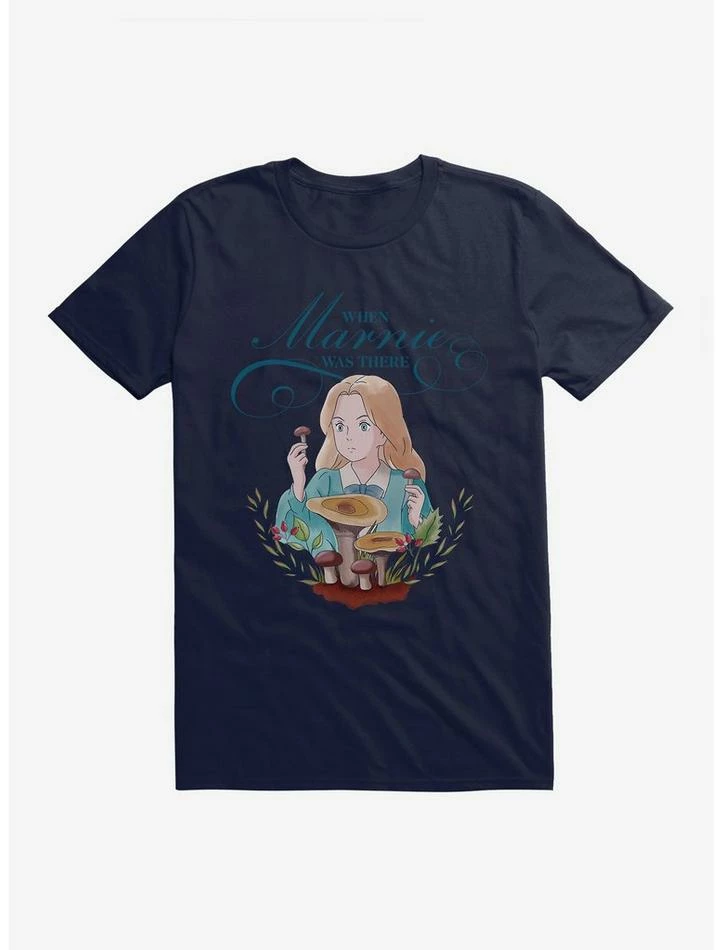 Best Pirce โญ Studio Ghibli When Marnie Was There Mushrooms T-Shirt ๐ 1 Best Pirce โญ Studio Ghibli When Marnie Was There Mushrooms T-Shirt ๐