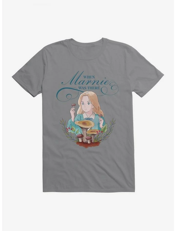 Best Pirce โญ Studio Ghibli When Marnie Was There Mushrooms T-Shirt ๐ 5 Best Pirce โญ Studio Ghibli When Marnie Was There Mushrooms T-Shirt ๐ - Image 5