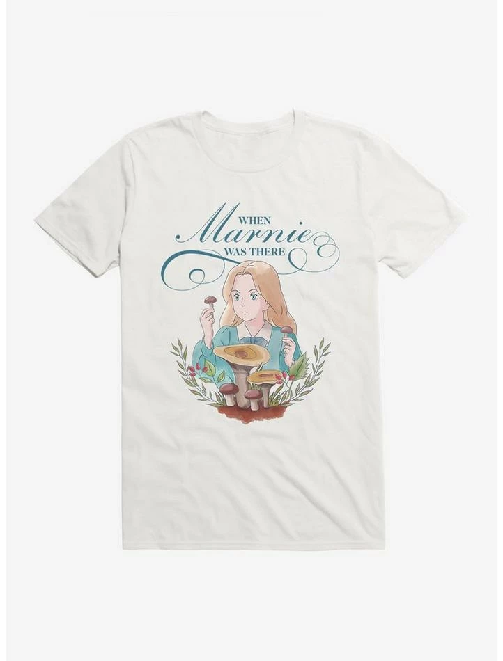 Best Pirce โญ Studio Ghibli When Marnie Was There Mushrooms T-Shirt ๐ 6 Best Pirce โญ Studio Ghibli When Marnie Was There Mushrooms T-Shirt ๐ - Image 6