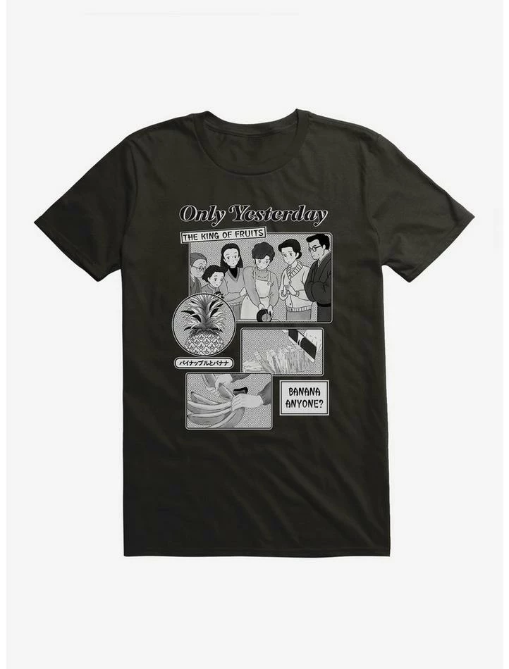 Brand new ⌛ Studio Ghibli Only Yesterday King Of Fruits T-Shirt ❤️ 2 Brand new ⌛ Studio Ghibli Only Yesterday King Of Fruits T-Shirt ❤️ - Image 2