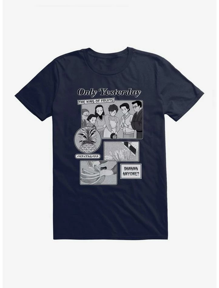 Brand new ⌛ Studio Ghibli Only Yesterday King Of Fruits T-Shirt ❤️ 3 Brand new ⌛ Studio Ghibli Only Yesterday King Of Fruits T-Shirt ❤️ - Image 3