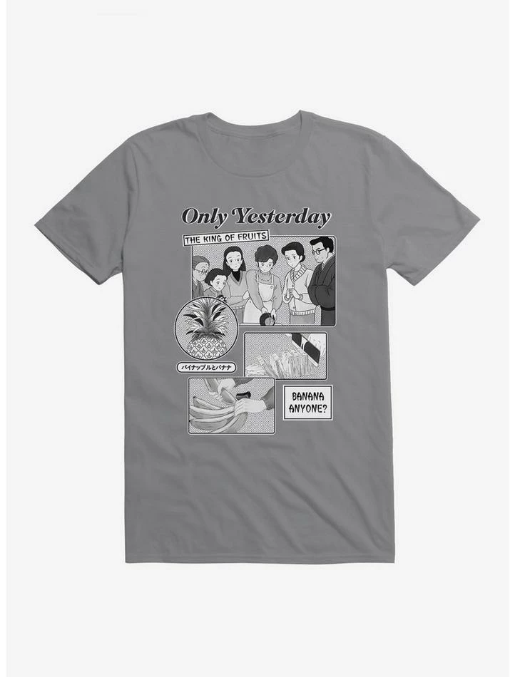 Brand new ⌛ Studio Ghibli Only Yesterday King Of Fruits T-Shirt ❤️ 5 Brand new ⌛ Studio Ghibli Only Yesterday King Of Fruits T-Shirt ❤️ - Image 5