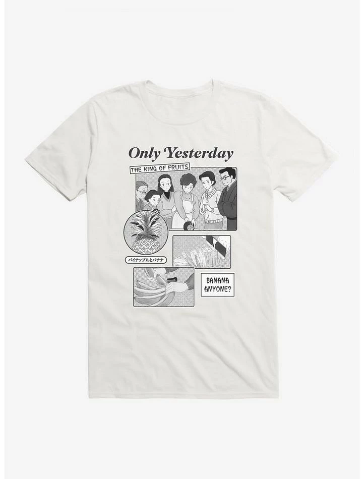 Brand new ⌛ Studio Ghibli Only Yesterday King Of Fruits T-Shirt ❤️ 6 Brand new ⌛ Studio Ghibli Only Yesterday King Of Fruits T-Shirt ❤️ - Image 6
