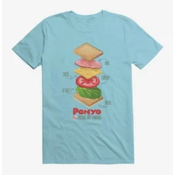 Deals 😀 Studio Ghibli Ponyo Deconstructed Ham Sandwich T-Shirt ❤️ -Studio Ghibli Shop 16622581 hi 1