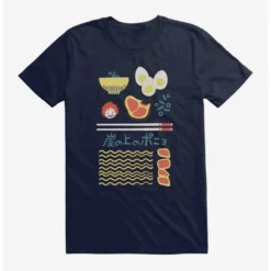 Promo 🛒 Studio Ghibli Ponyo Ramen Essentials T-Shirt 🥰 -Studio Ghibli Shop 16622608 hi