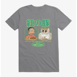 Buy 🤩 Studio Ghibli Porco Rosso Eat First T-Shirt ⭐ -Studio Ghibli Shop 16622671 hi