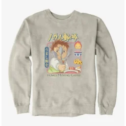 Wholesale 😍 Studio Ghibli Howl's Moving Castle Markl Utensils Sweatshirt 🔥 -Studio Ghibli Shop 16623408 hi