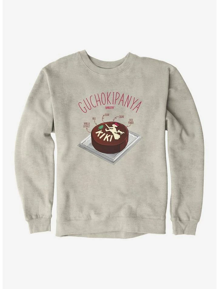 Best deal ❤️ Studio Ghibli Kiki's Delivery Service Guchokipanya Bakery Coco Cake Ingredients Sweatshirt ⭐ 5 Best deal ❤️ Studio Ghibli Kiki's Delivery Service Guchokipanya Bakery Coco Cake Ingredients Sweatshirt ⭐ - Image 5