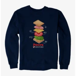 Flash Sale 😀 Studio Ghibli Ponyo Deconstructed Ham Sandwich Sweatshirt 🤩