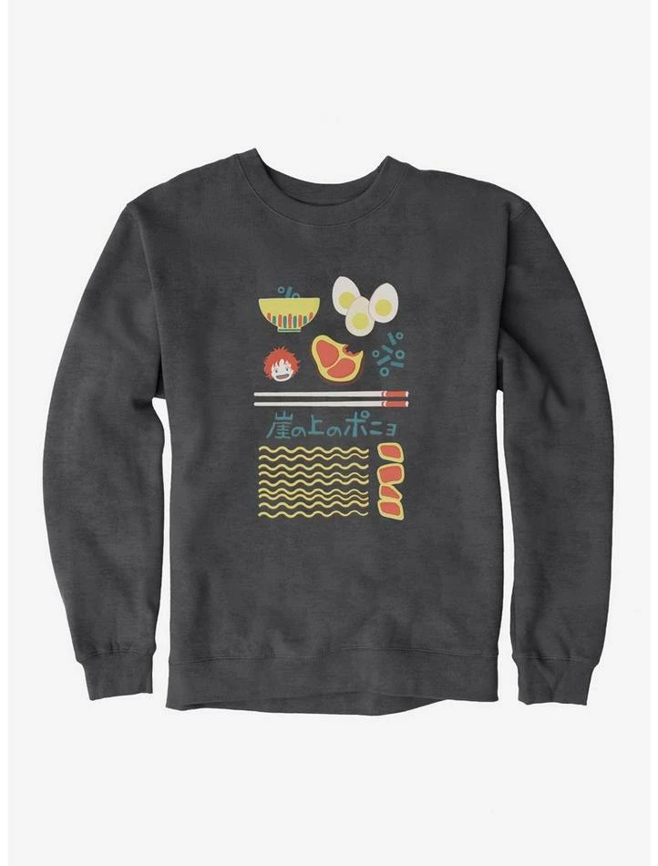 Brand new β€οΈ Studio Ghibli Ponyo Ramen Essentials Sweatshirt π 3 Brand new β€οΈ Studio Ghibli Ponyo Ramen Essentials Sweatshirt π - Image 3