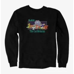 Top 10 ✔️ Studio Ghibli The Cat Returns Cat King Feast Sweatshirt 💯