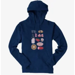 Cheap 🔥 Studio Ghibli Kiki's Delivery Service Essential Foods Hoodie 👏 -Studio Ghibli Shop 16624361 hi