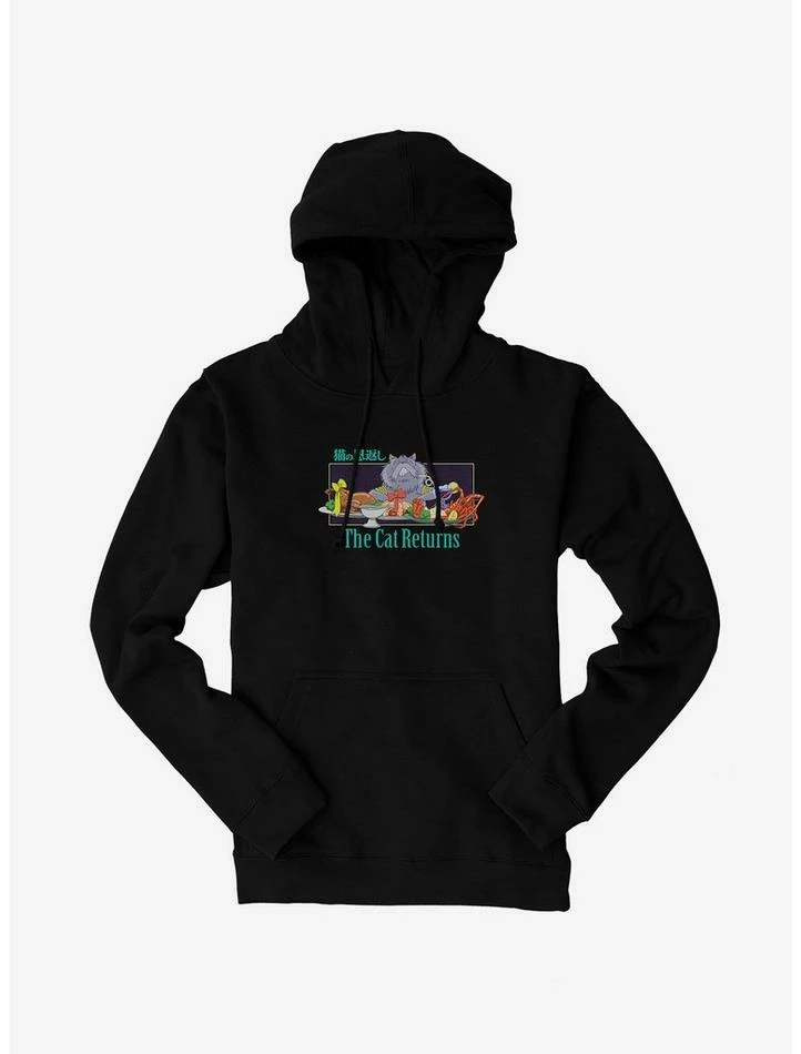 Buy ✔️ Studio Ghibli The Cat Returns Cat King Feast Hoodie ❤️ 1 Buy ✔️ Studio Ghibli The Cat Returns Cat King Feast Hoodie ❤️