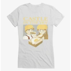 New ✔️ Studio Ghibli Castle In The Sky Sunny Side Up 🧨 Girls T-Shirt ✨ -Studio Ghibli Shop 16625115 hi
