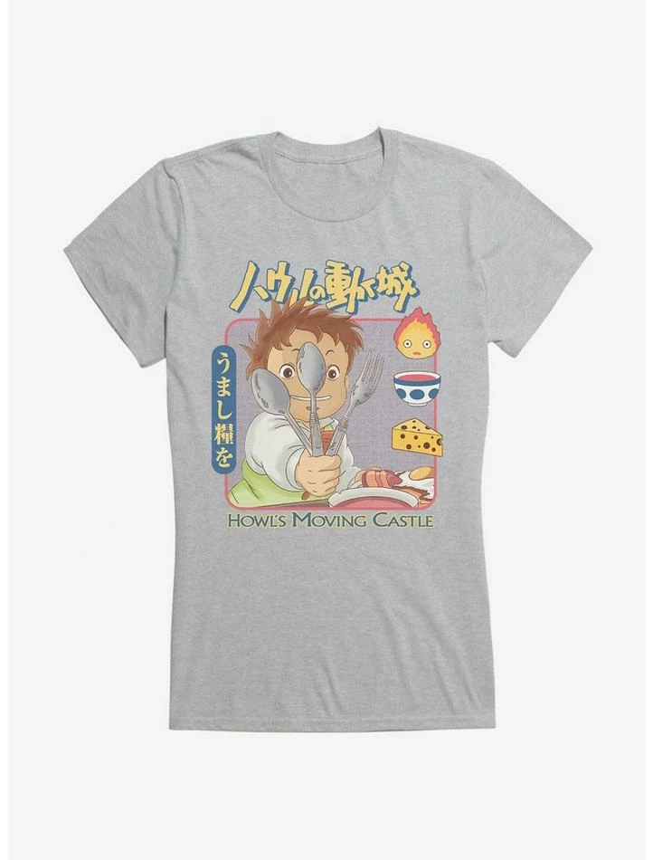 Discount βοΈ Studio Ghibli Howl's Moving Castle Markl Utensils Girls T-Shirt 𧨠3 Discount βοΈ Studio Ghibli Howl's Moving Castle Markl Utensils Girls T-Shirt 𧨠- Image 3