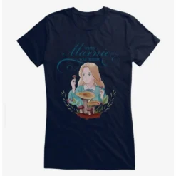 Top 10 ✔️ Studio Ghibli When Marnie Was There Mushrooms Girls T-Shirt 🌟 -Studio Ghibli Shop 16625311 hi