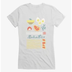Buy ✨ Studio Ghibli Ponyo Ramen Essentials 💯 Girls T-Shirt ✨ -Studio Ghibli Shop 16625535 hi