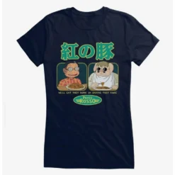 Best reviews of ✔️ Studio Ghibli Porco Rosso Eat First Girls T-Shirt 😉 -Studio Ghibli Shop 16625556 hi
