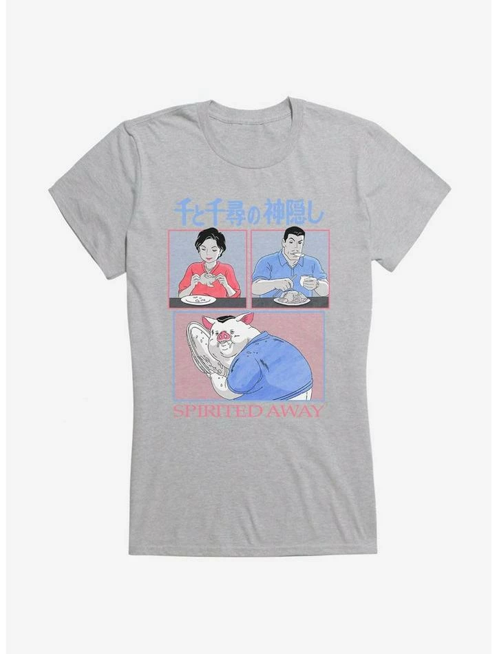 Cheapest 💯 Studio Ghibli Spirited Away Chicken Dishes Girls T-Shirt 🔥 3 Cheapest 💯 Studio Ghibli Spirited Away Chicken Dishes Girls T-Shirt 🔥 - Image 3