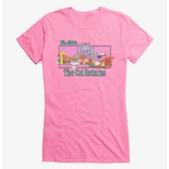 Discount 👍 Studio Ghibli The Cat Returns Cat King Feast Girls T-Shirt 😉 -Studio Ghibli Shop 16625773 hi