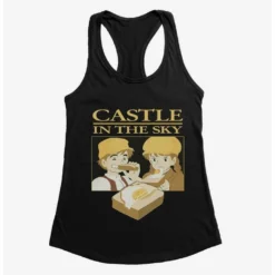 Outlet 🔔 Studio Ghibli Castle In The Sky Sunny Side Up Girls Tank Top 👏