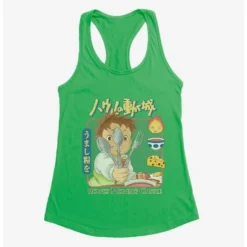 Budget ⌛ Studio Ghibli Howl's Moving Castle Markl Utensils ❤️ Girls Tank Top ⭐