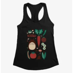 Promo 😀 Studio Ghibli My Neighbor Totoro Food Collection Girls Tank Top ❤️